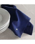 2 servilletas Leonie índigo - 40x40 cm