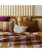 Housse de Couette Malo poivre rose/nuts