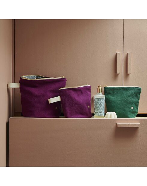 Trousse de Toilette Iona purple rain - 10x23x28 cm
