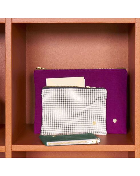 Pochette Iona purple rain - 19x28 cm