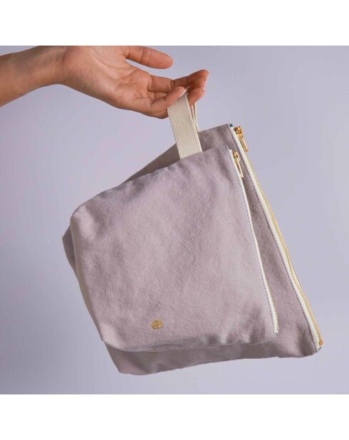 Trousse de Toilette Iona poivre rose - 10x23x28 cm