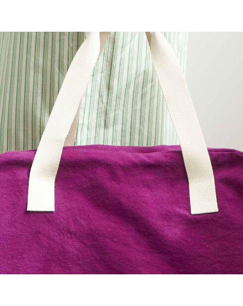 Sac Week End Iona purple rain -  20x28x42 cm