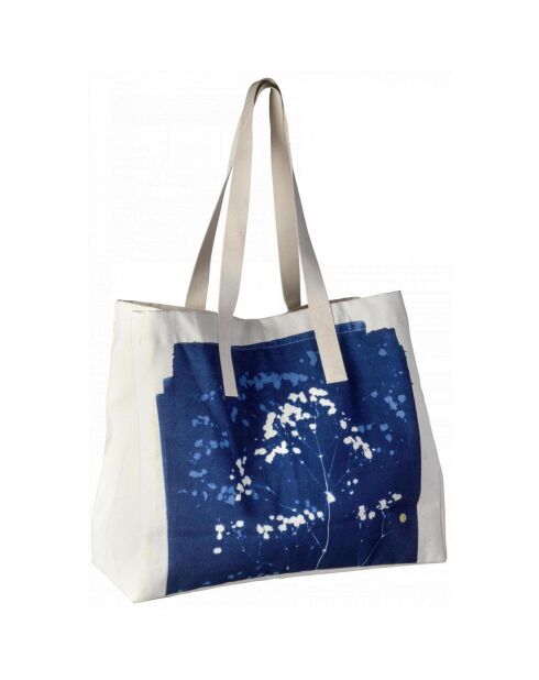 Sac Cabas Gypso bleu - 18x38x46 cm