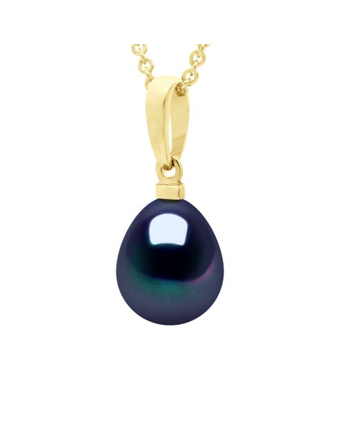 Pendentif en Vermeil Perles de Culture d'Eau Douce Poires 8-9 mm