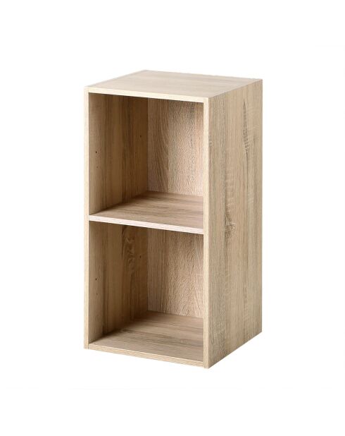 Meuble 2 cases h61,3 cm - compo