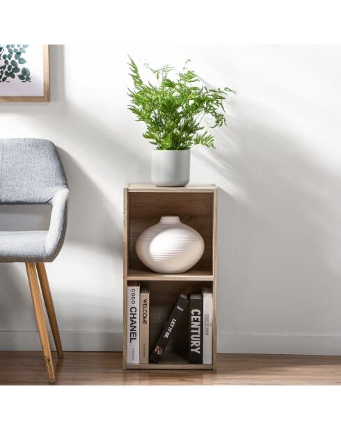 Meuble 2 cases h61,3 cm - compo