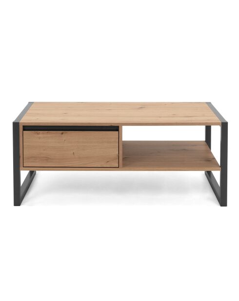Table basse avec tiroir l100 cm - denver