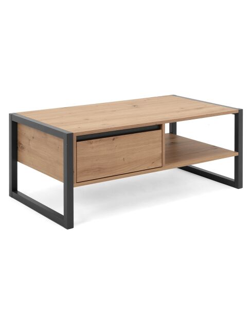 Table basse avec tiroir l100 cm - denver