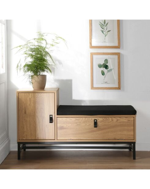 Banc d'entrée avec rangements chaussures  jill