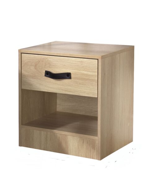 Table de chevet 1 tiroir et 1 niche