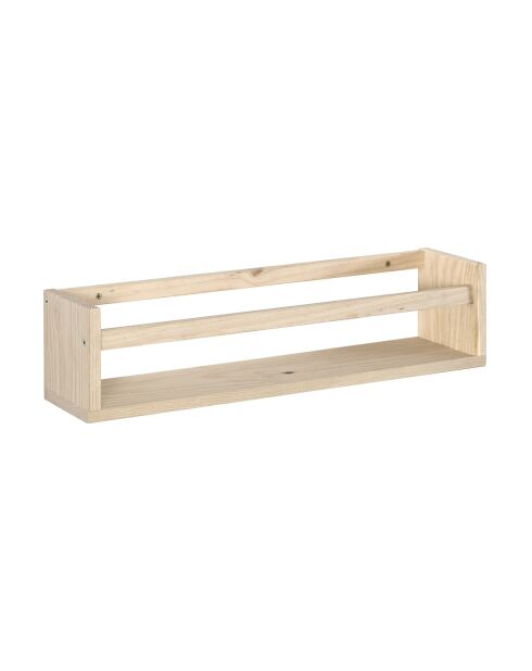 Etagère murale en pin massif - l60 x h15 cm