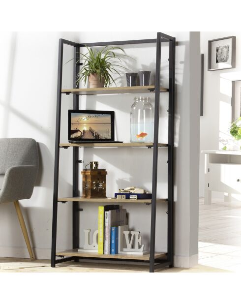 Etagère pliable 4 niveaux style industriel