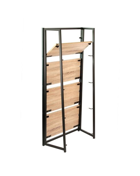 Etagère pliable 4 niveaux style industriel