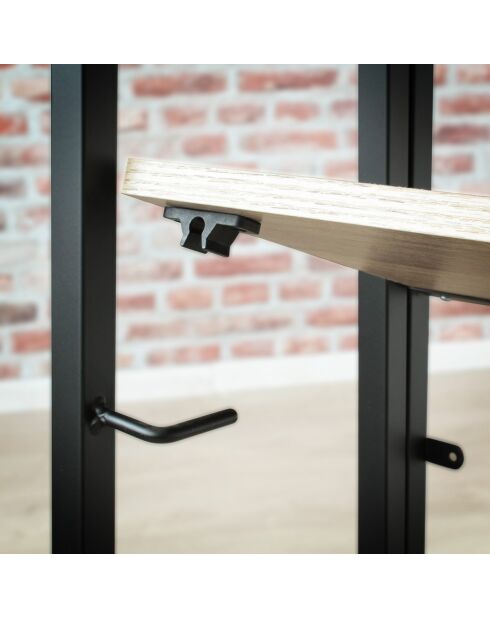 Etagère pliable 4 niveaux style industriel