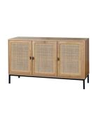 Buffet 3 portes cannage rotin l120 cm - jaya