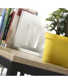 Bibliothèque avec étagères 6 niveaux h160 cm