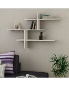 Etagère murale suspendue l123 cm - leo