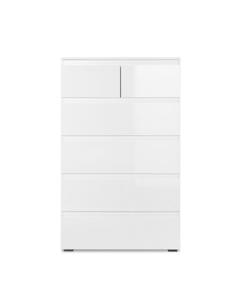 Chiffonnier 6 tiroirs l80 x h131cm - pretoria