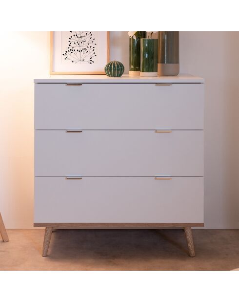 Commode 3 tiroirs l79,8 cm - copenhague