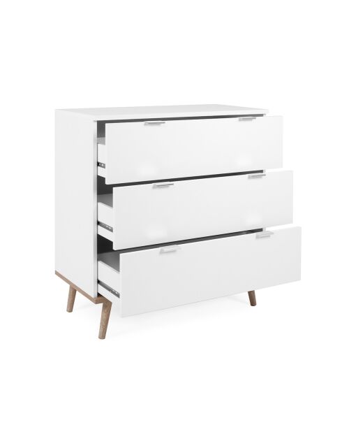 Commode 3 tiroirs l79,8 cm - copenhague