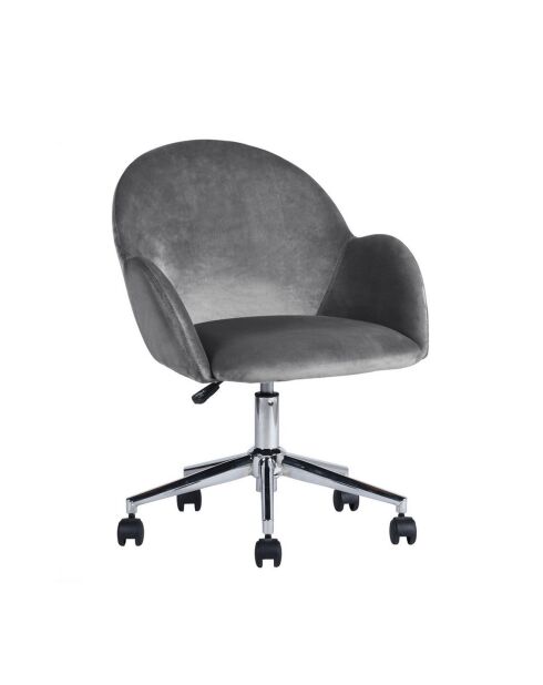 Chaise de bureau à roulettes avec accoudoirs - chiozza