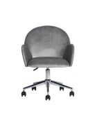 Chaise de bureau à roulettes avec accoudoirs - chiozza