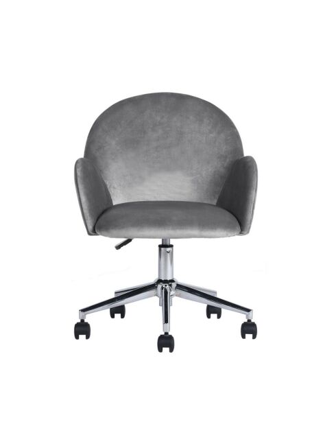 Chaise de bureau à roulettes avec accoudoirs - chiozza