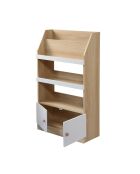 Etagère de rangement avec 2 portes pour enfant h106 cm - leon