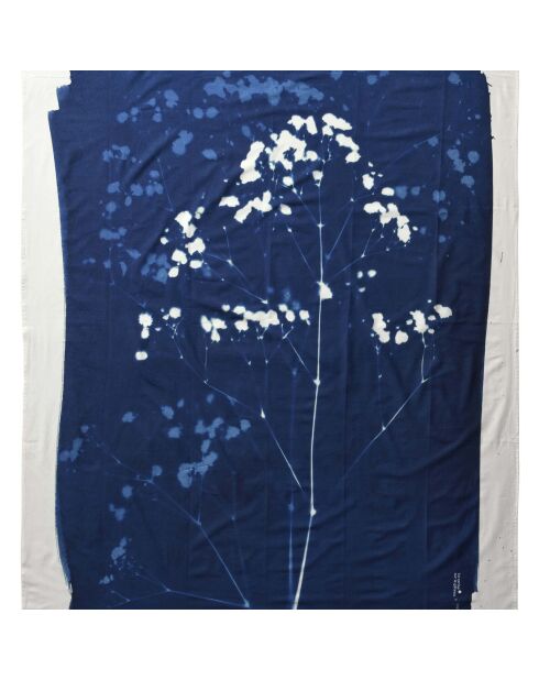 Pareo Gypso bleu - 180x130 cm