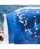 Pareo Gypso bleu - 180x130 cm