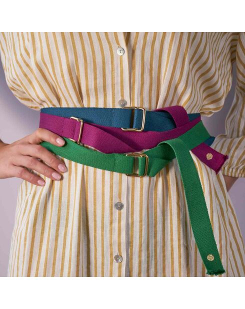 Ceinture Ursule gazon - 110x3 cm