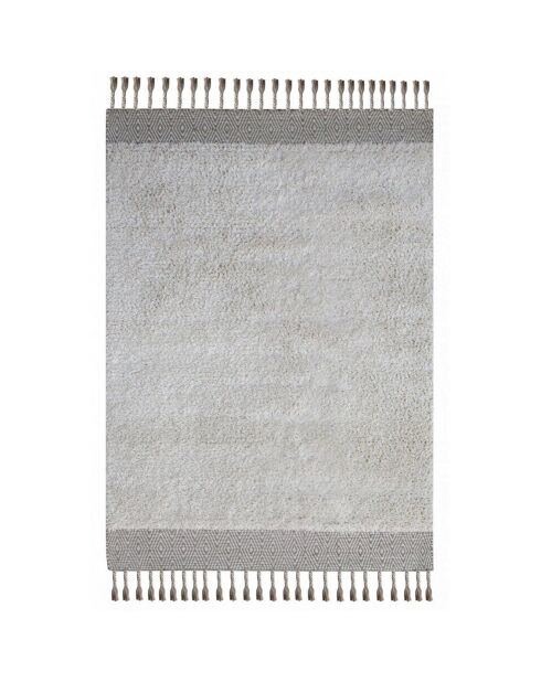 Alfombra 100% lana Wigan marfil/beige - 120x180 cm