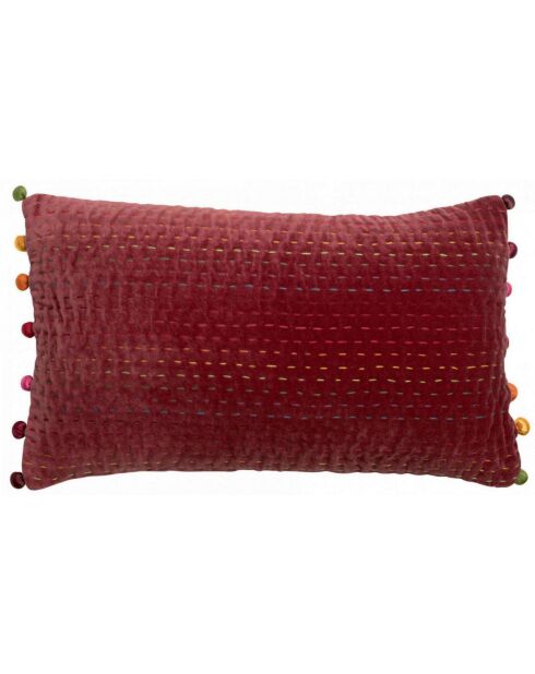 Coussin Gastounet griotte