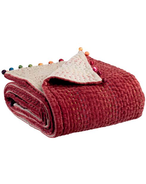 Plaid Gastounet tomette