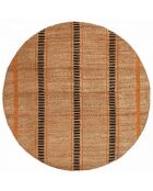 Alfombra ocre Eden - D160 cm