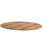 Alfombra ocre Eden - D160 cm