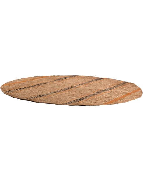 Alfombra ocre Eden - D160 cm