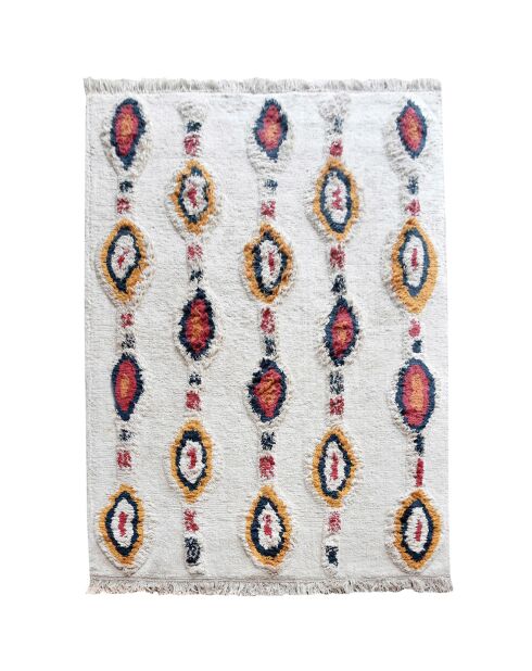 Alfombra Dorrigo marfil/multicolor - 160x230 cm