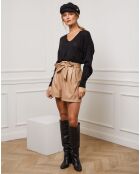 Pull en Cachemire mélangé Abigael noir