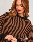 Pull Benedicte noir/camel
