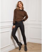 Pull Benedicte noir/camel