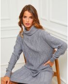 Robe Charlotte grise