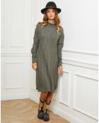 Robe Charlotte kaki