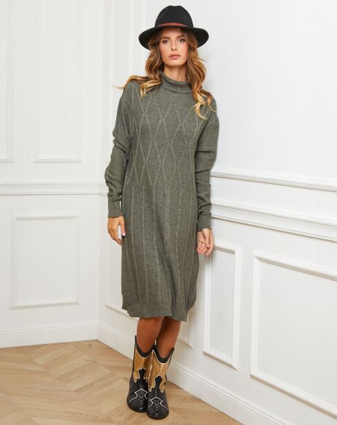 Robe Charlotte kaki