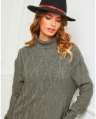 Robe Charlotte kaki