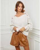 Pull Ella ecru