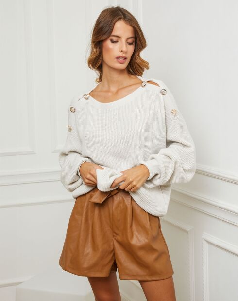 Pull Ella ecru
