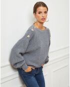 Pull Ella gris foncé