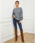 Pull Ella gris foncé