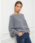 Pull Ella gris foncé